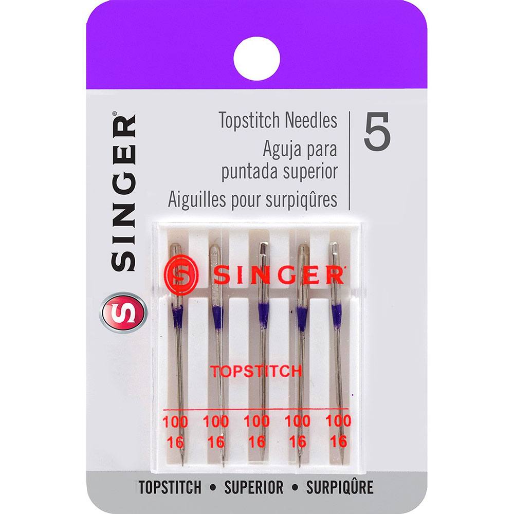 Singer Topstitch Needles (5pk) - 100/16