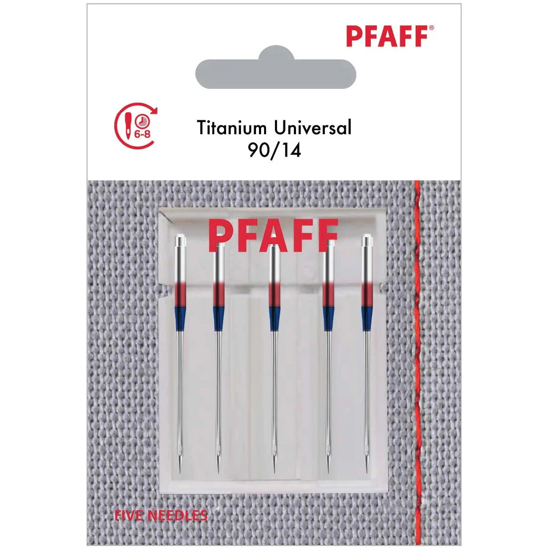 Pfaff Titanium Universal Needles, 5pk (130/705H)