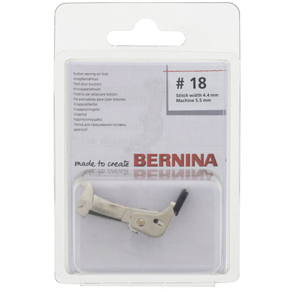 #18 Button Sew-On Foot, Bernina #0084617200 - Bernina