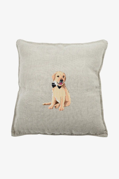 Golden Retriever DMC Cross Stitch Kit