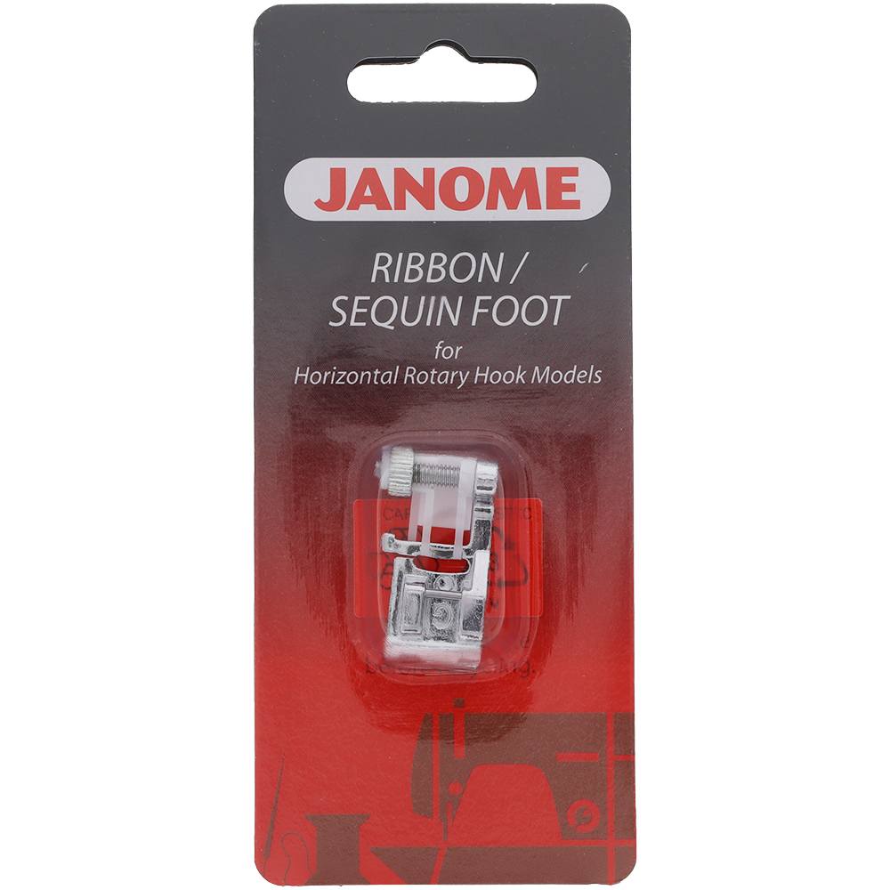 Snap On Ribbon/Sequin Foot 7mm, Janome #200332000 - Janome