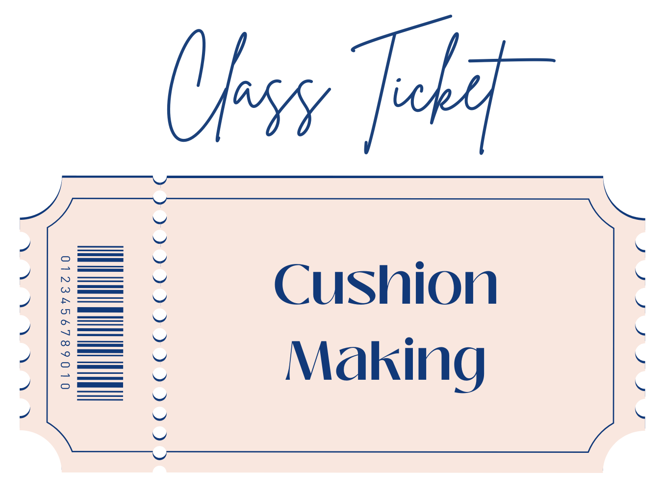 Cushion Making Class - Custom Dates