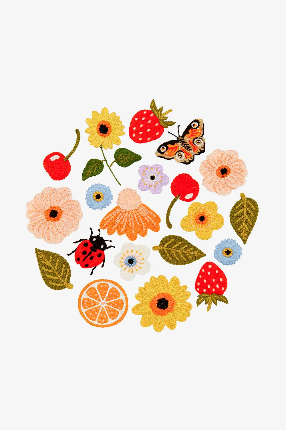 Summer DMC Embroidery Kit