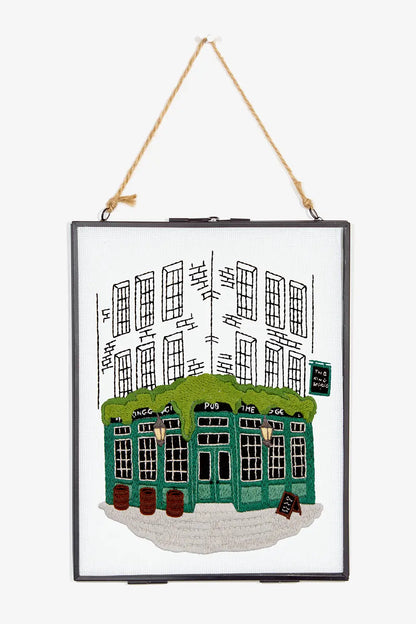 Pub DMC Embroidery Kit