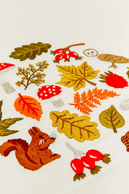 Autumn DMC Embroidery Kit