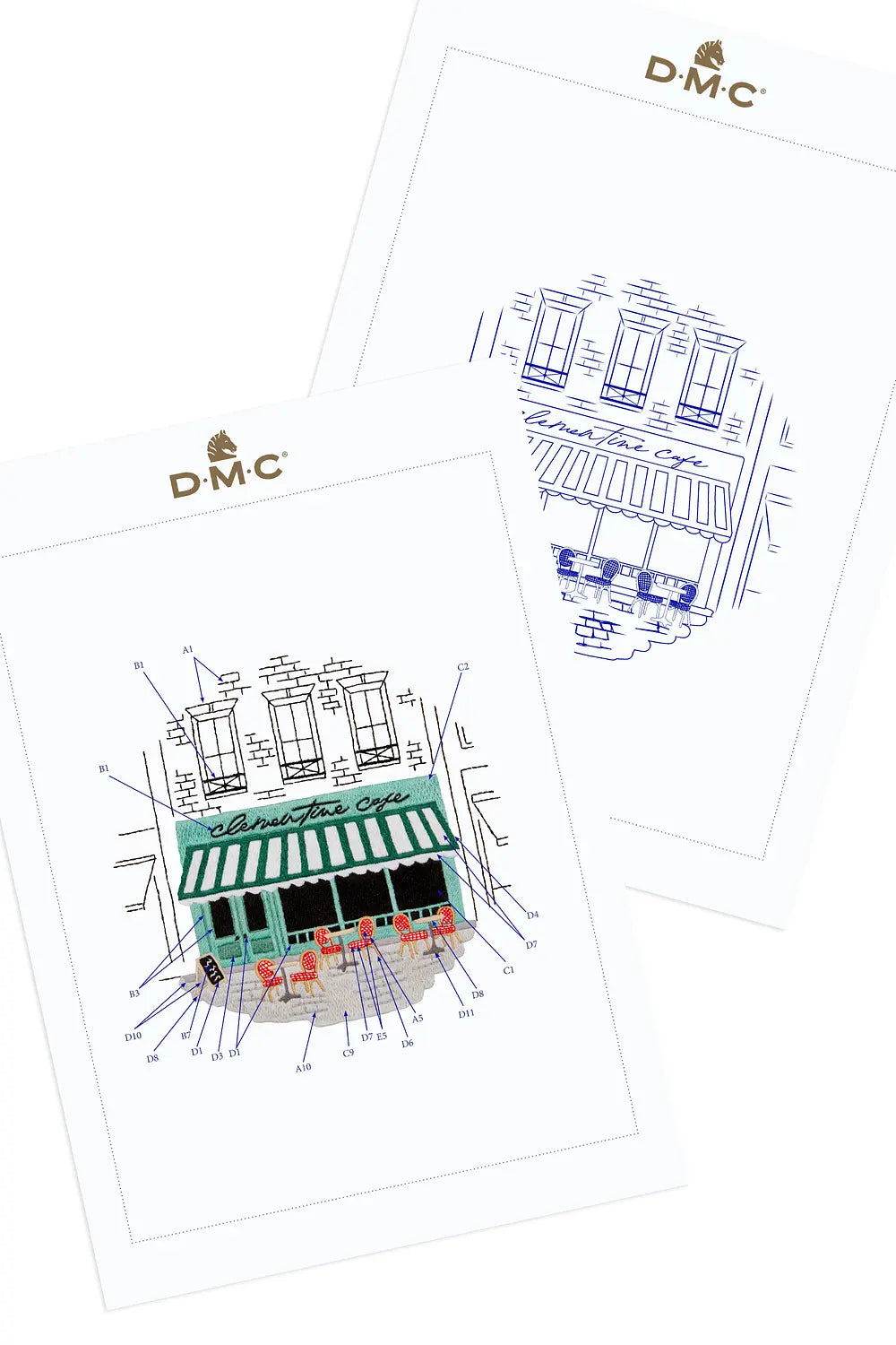 Cafe DMC Embroidery Kit