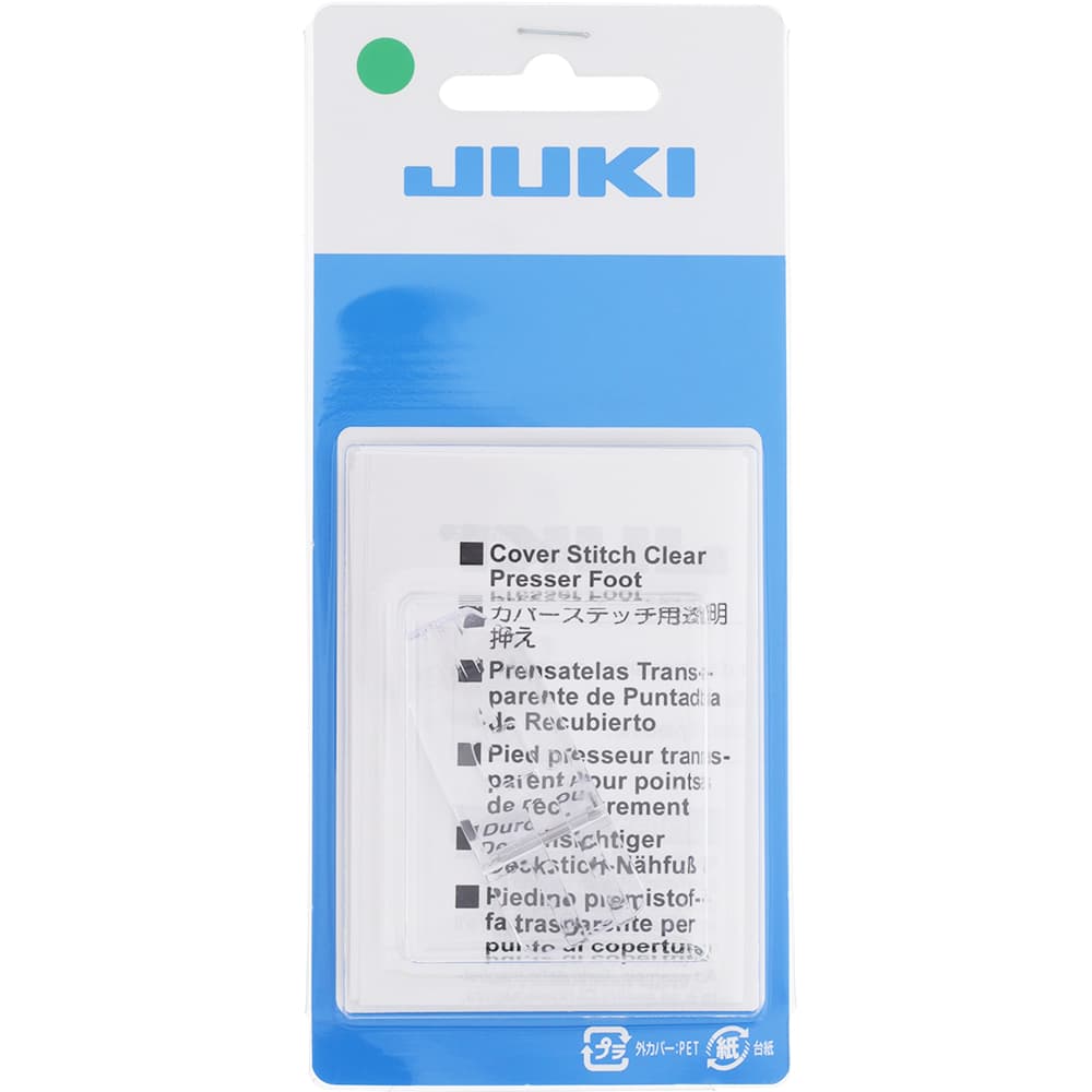Clear Cover Hem Foot, Juki #40255760 - Juki