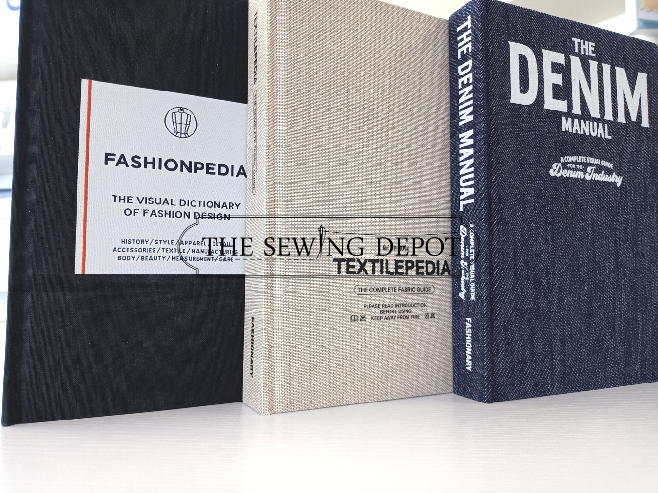 Fashionary Book Bundle- Fashionpedia, Textilepedia and Denim Manual