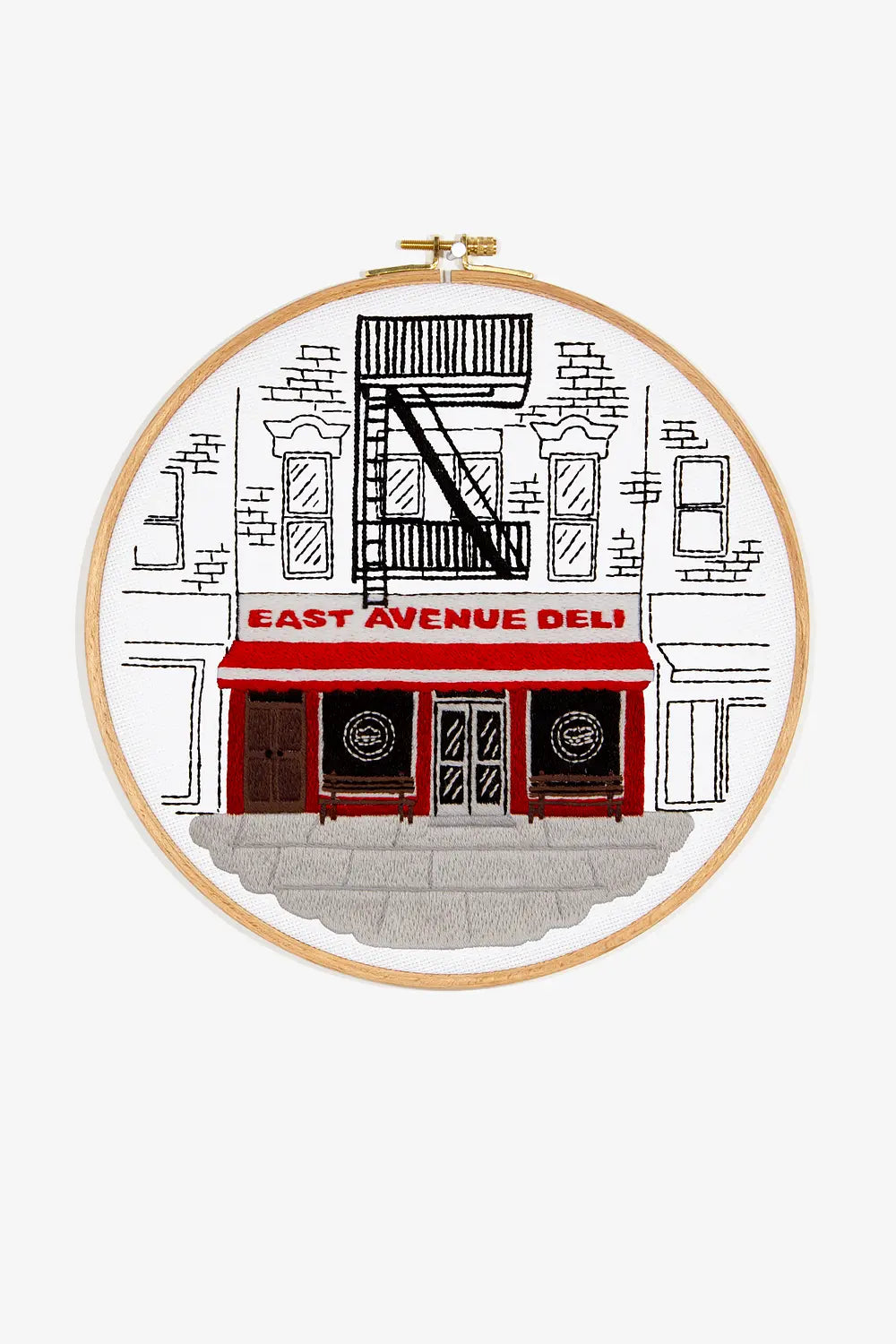 New York Deli DMC Embroidery Kit