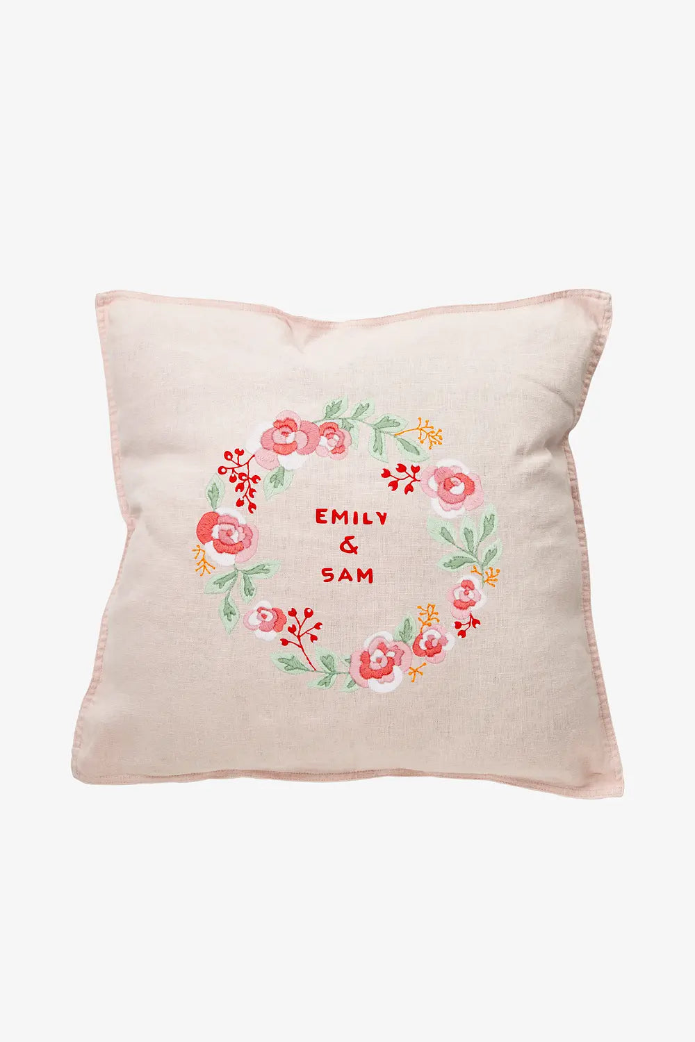 Rose Wreath DMC Embroidery Kit