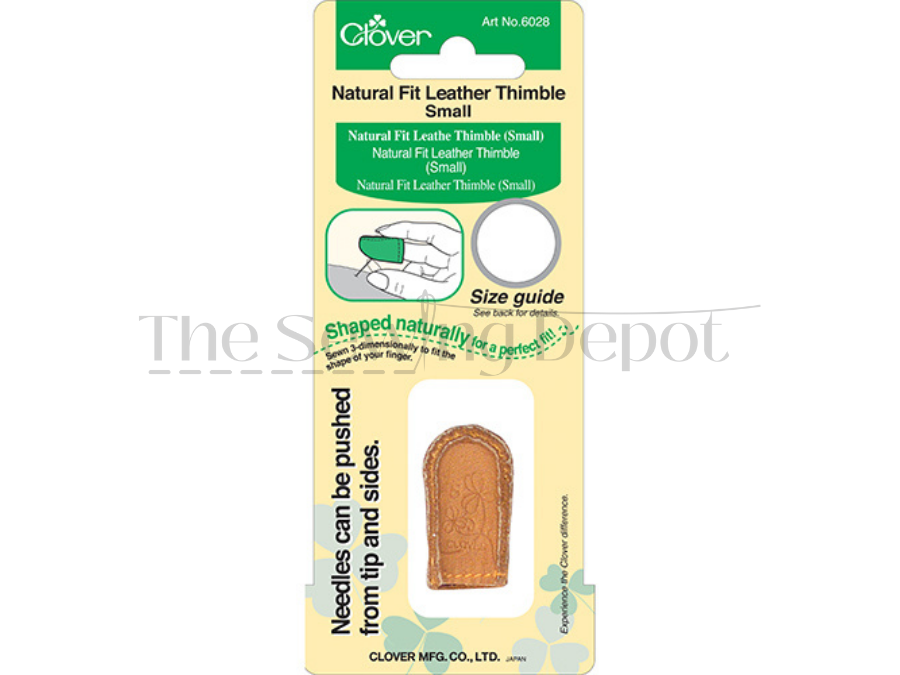 Clover Natural Fit Leather Thimble