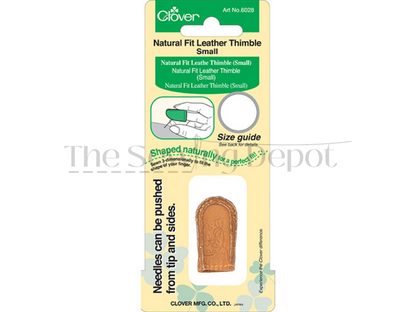 Clover Natural Fit Leather Thimble