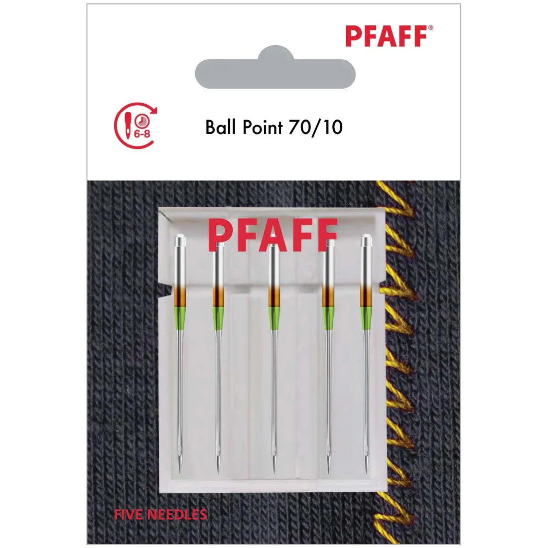 Pfaff Ball Point Needles, 5pk (130/705H)