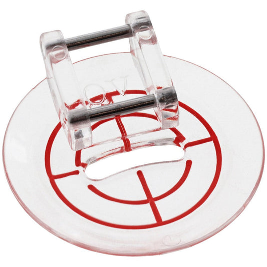 Free Motion Quilting Zig Zag Foot (QV), Janome #859812009 - Janome