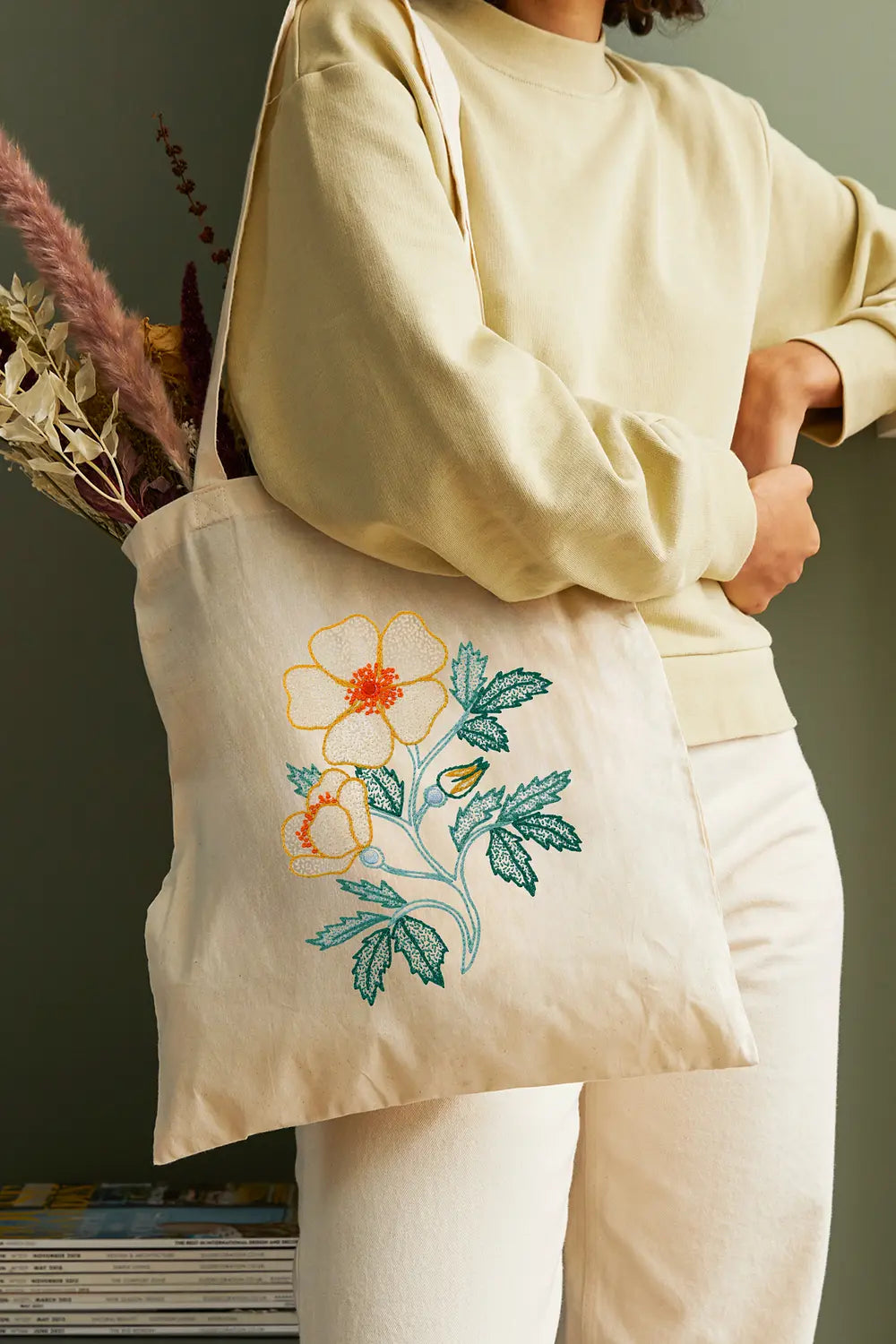 Wild Rose DMC Embroidery Kit