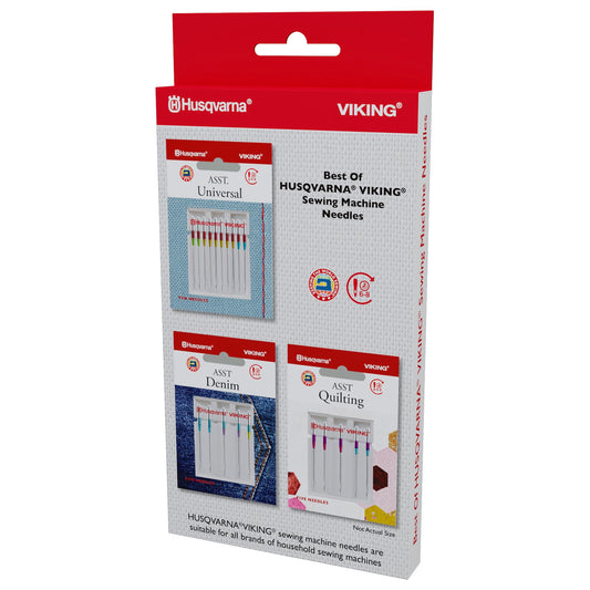 Husqvarna Viking Best of Needles, 3pk