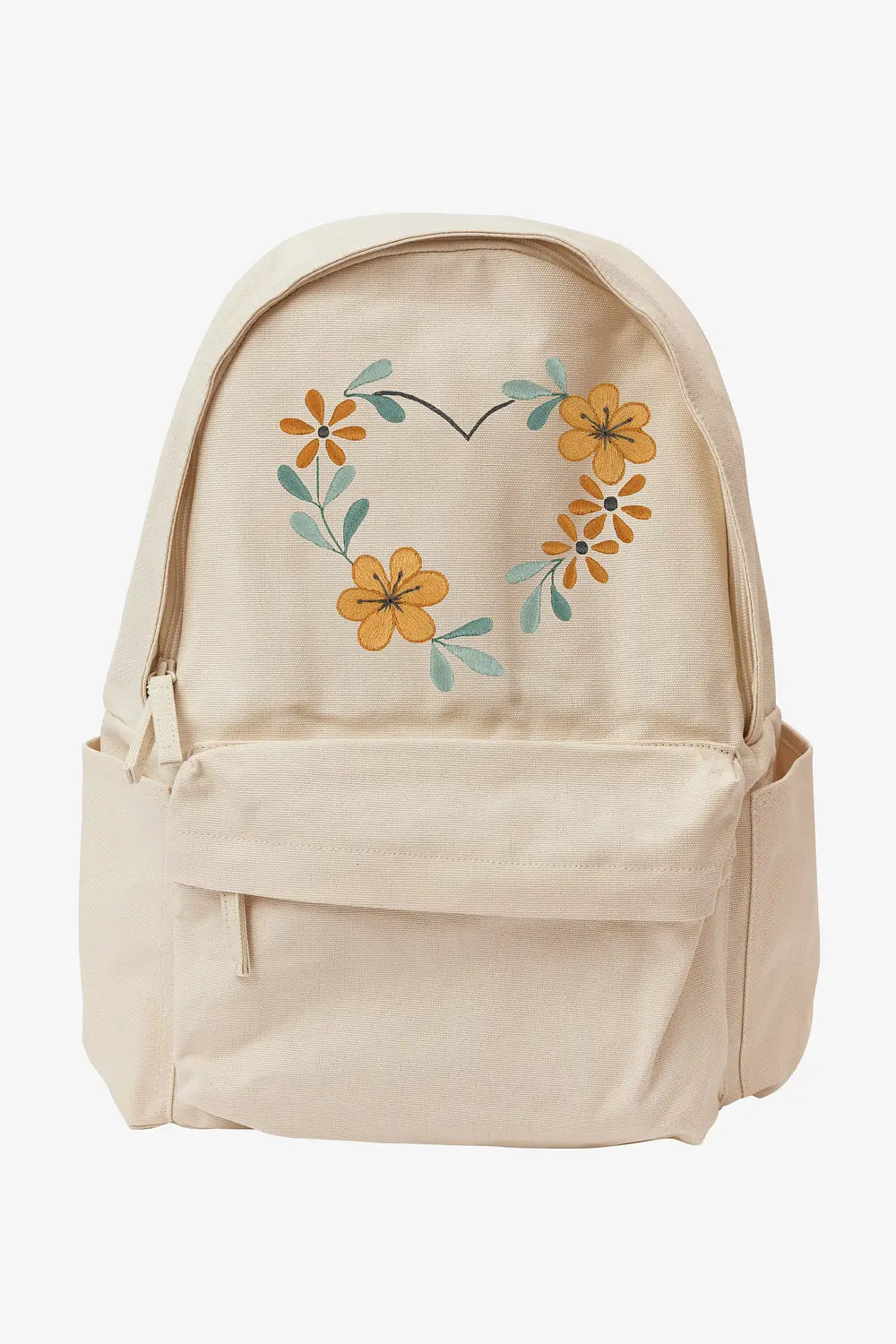 Floral Heart DMC Embroidery Kit