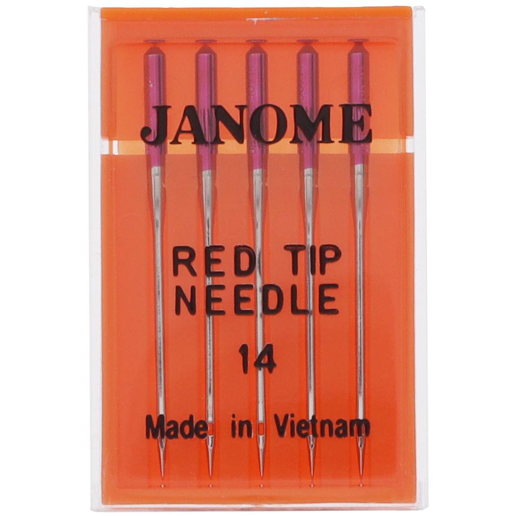 Red Tip Needle 15x1 (5pk), Janome #990314000