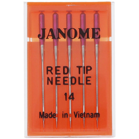 Red Tip Needle 15x1 (5pk), Janome #990314000