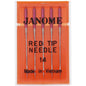 Red Tip Needle 15x1 (5pk), Janome #990314000