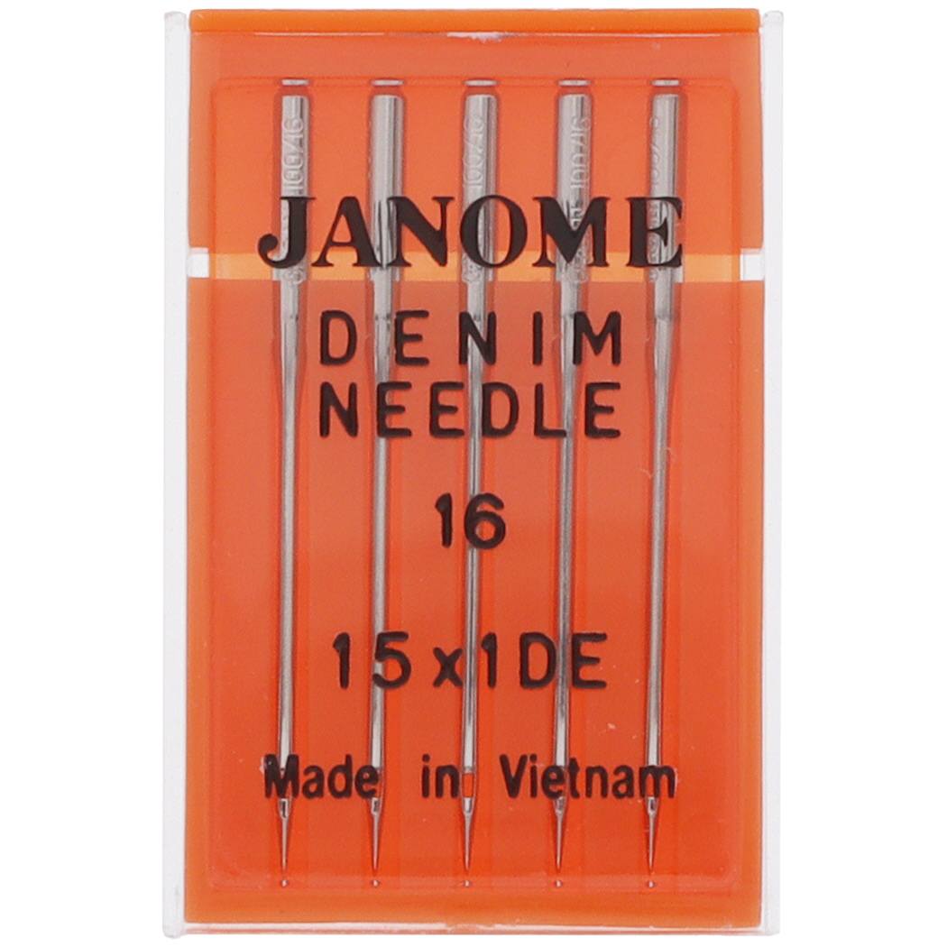 Denim Needles 15x1, Janome #990416000
