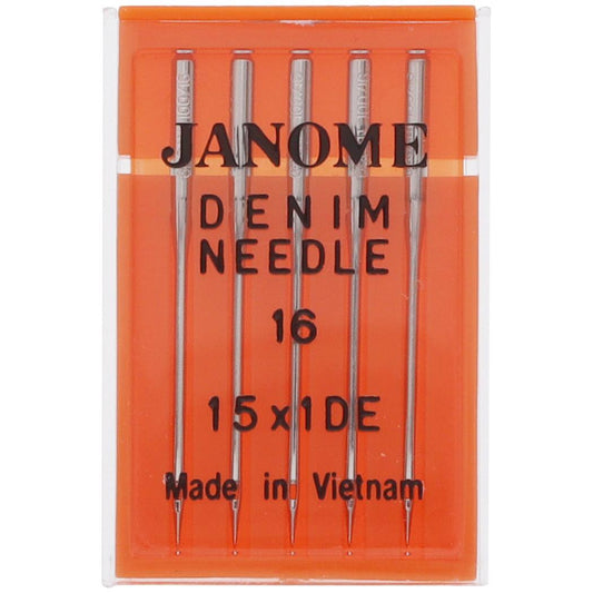 Denim Needles 15x1, Janome #990416000