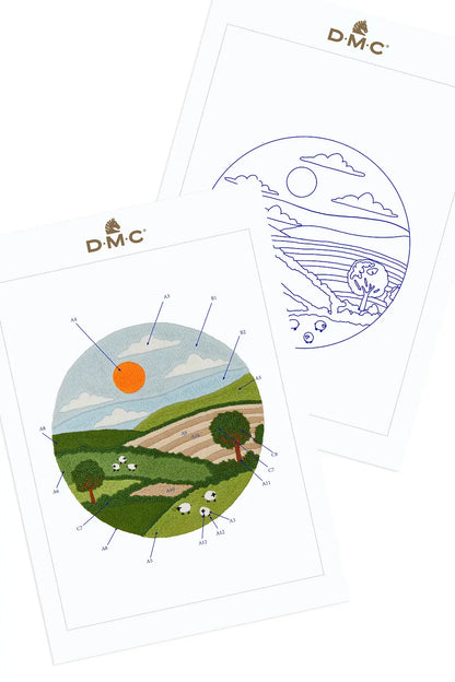 Countryside DMC Embroidery Kit