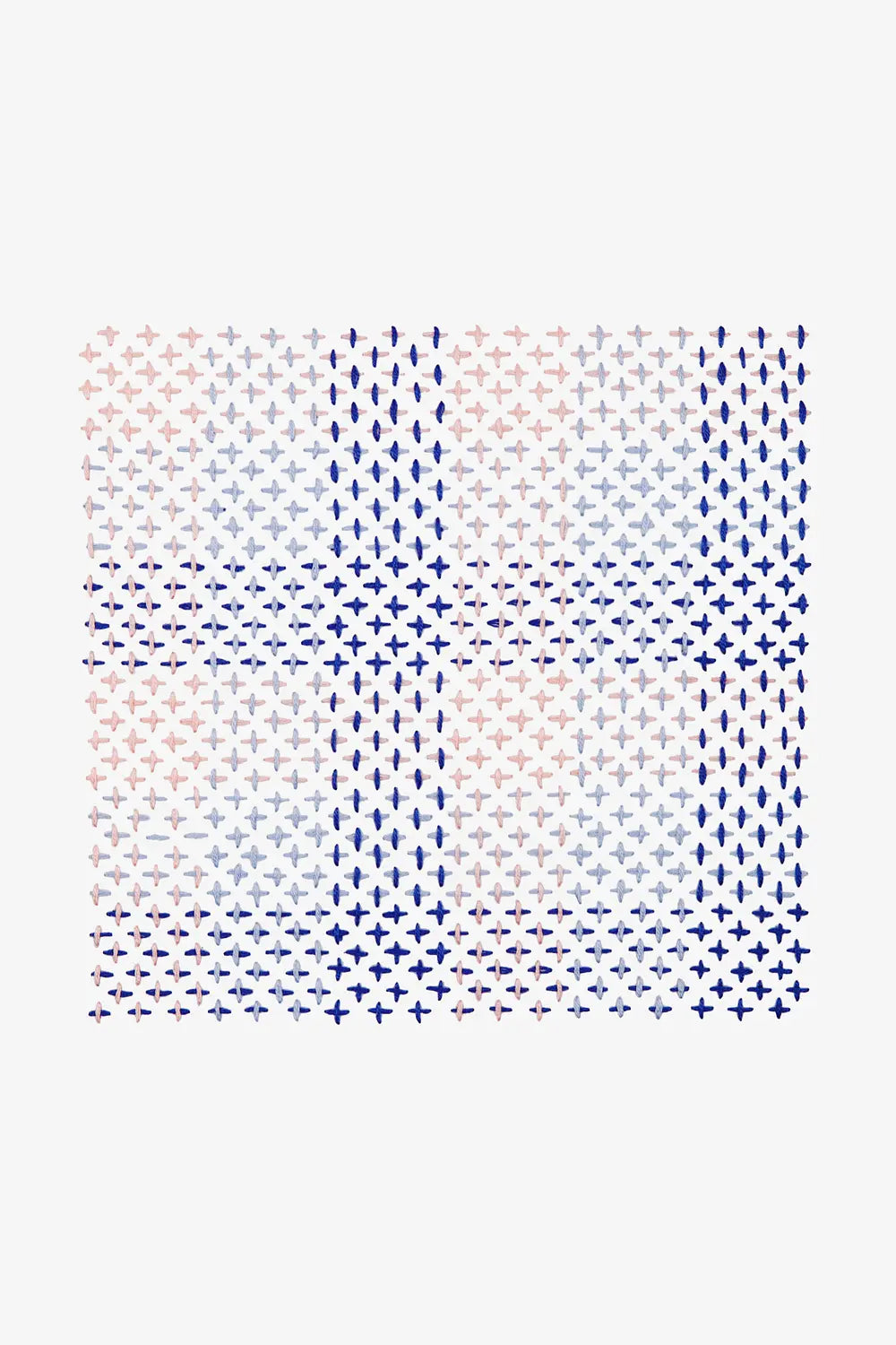 Sashiko Cross DMC Embroidery Kit