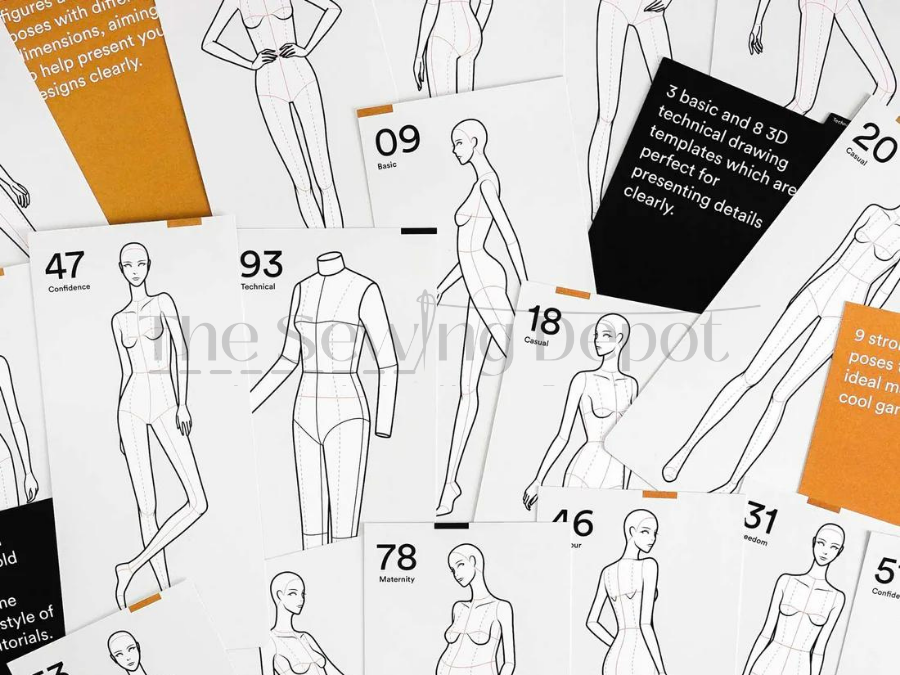 Poses for Fashion Illustration - Womens Edition