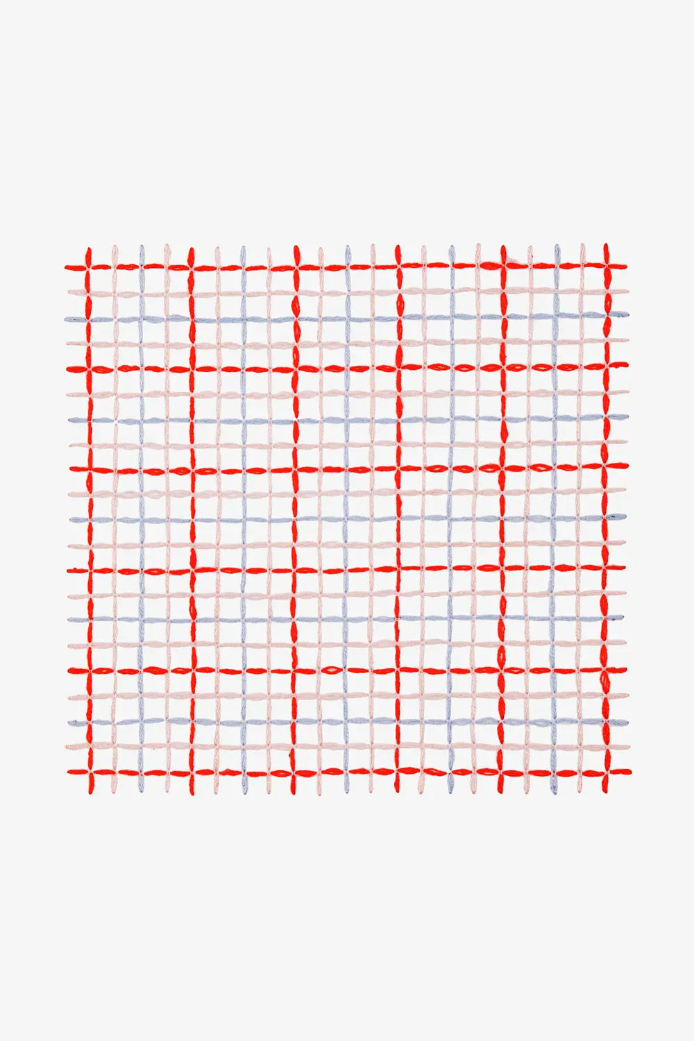 Sashiko Check DMC Embroidery Kit