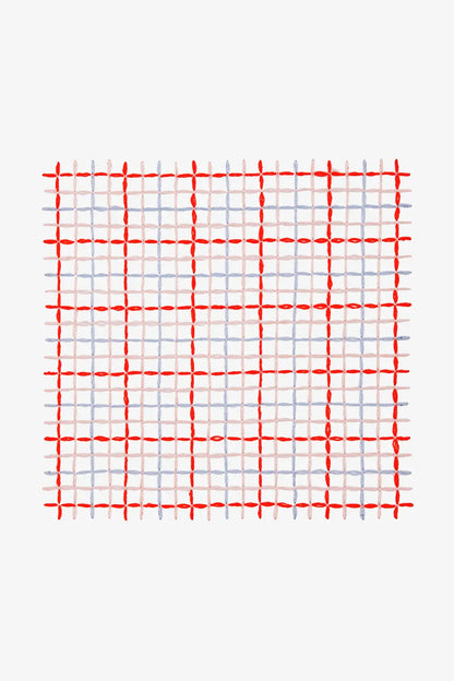 Sashiko Check DMC Embroidery Kit