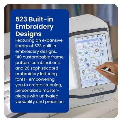 Brother Celeste CX1E Embroidery Machine