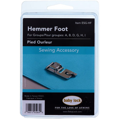 1/8" Hemmer Foot, Babylock #ESG-HF - Babylock