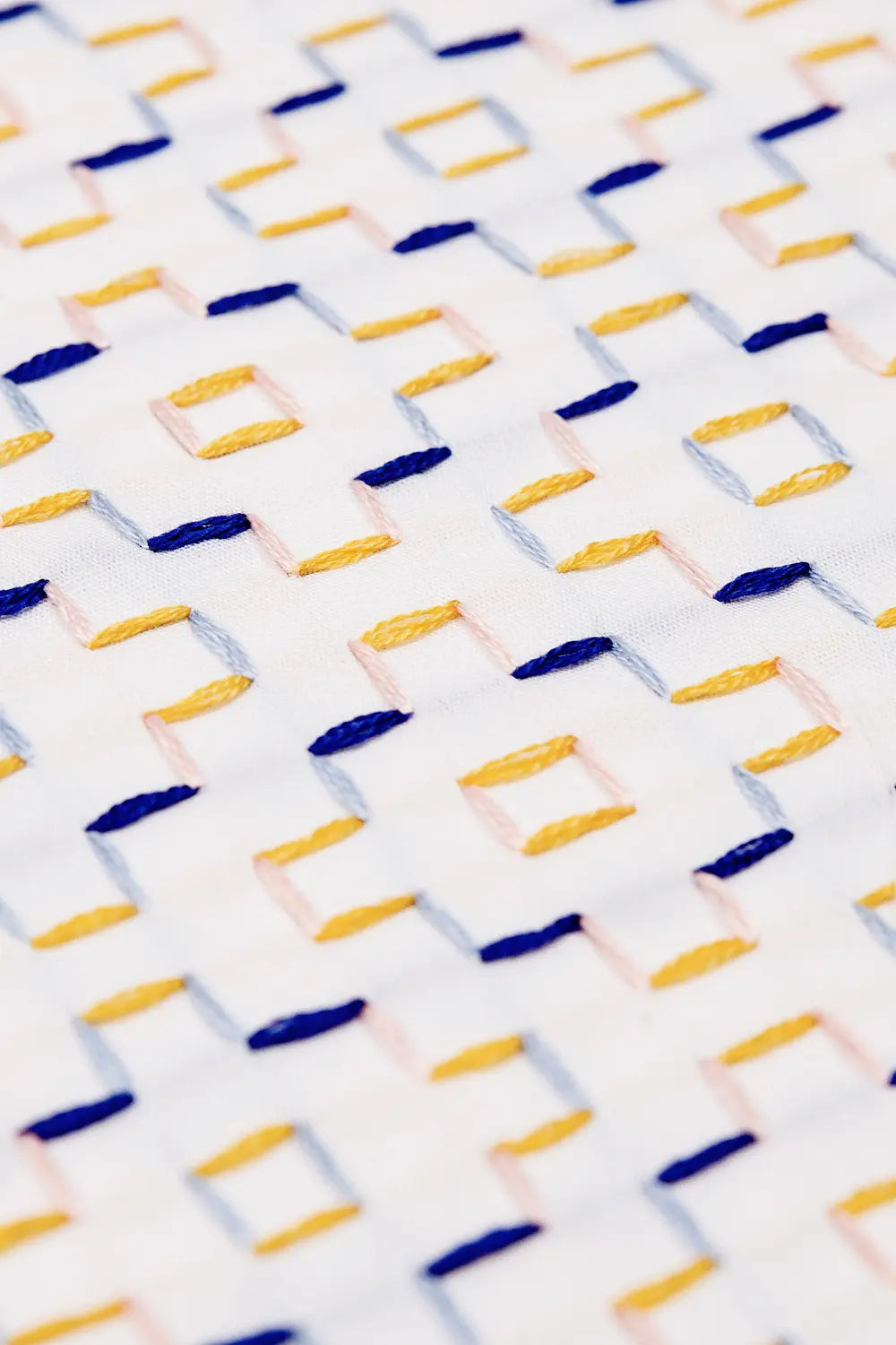 Sashiko Maze DMC Embroidery Kit