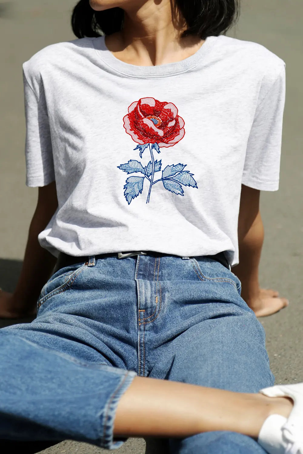 Peony DMC Embroidery Kit