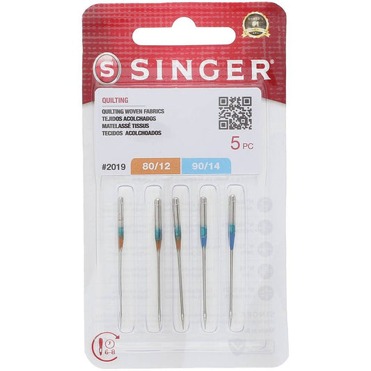 Quilting Needles, Singer (5pk) - Assorted