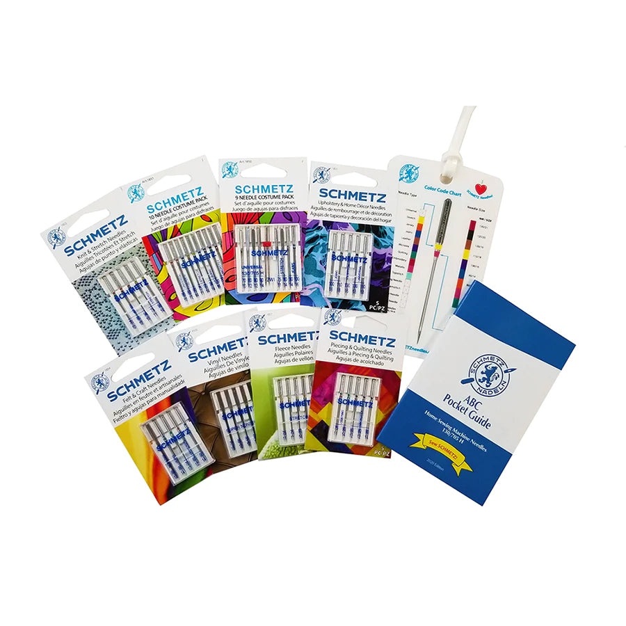 Schmetz Expanded Sewing Machine Needle Bundle