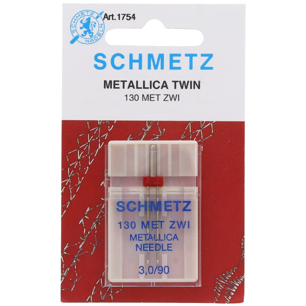 Metallic Twin Needle, Schmetz (1pk)