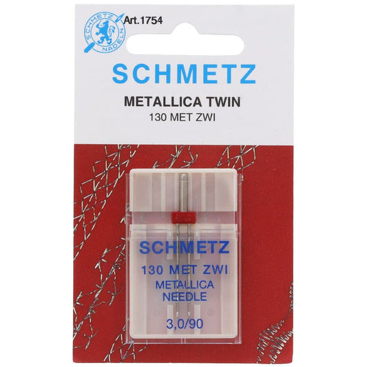 Metallic Twin Needle, Schmetz (1pk)