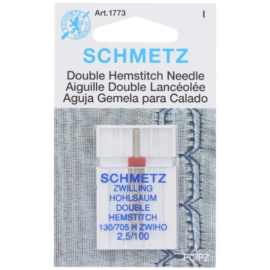 Double Hemstitch Needle, Schmetz (1pk)