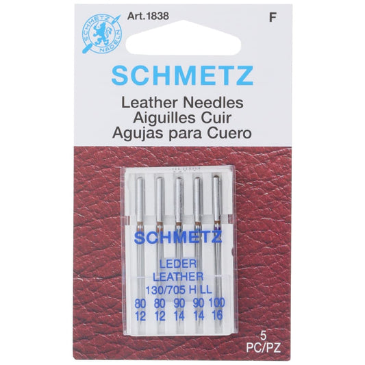 Leather Needles, Schmetz (5pk)