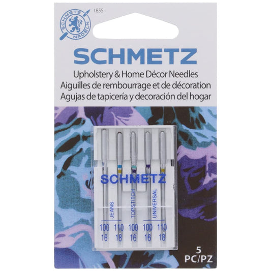 Schmetz Upholstery & Home Decor Needles (5pk) - Assorted