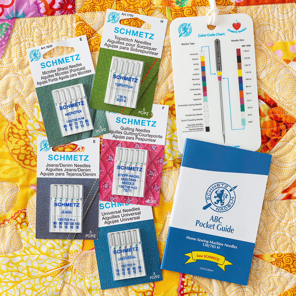 Schmetz Piecing & Quilting Sewing Machine Needle Bundle