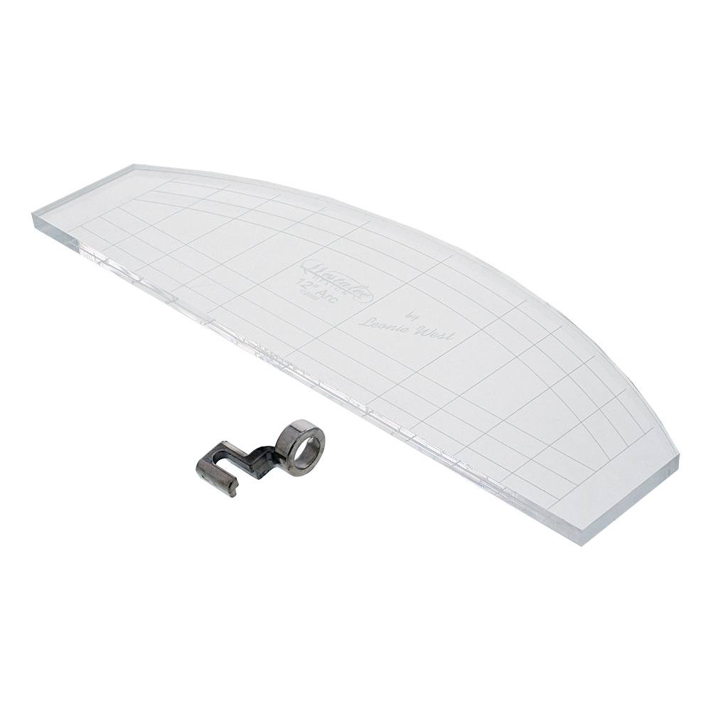 Ruler Foot w/ 3mm Arc Template, Low Shank - Westalee Design