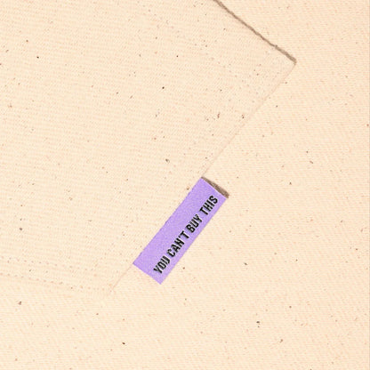 Woven Labels - "You Can't Buy This" Metallic