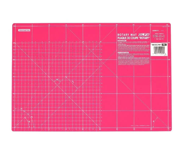 Olfa Double Sided Rotary Mat (Small Metric & Imperial)