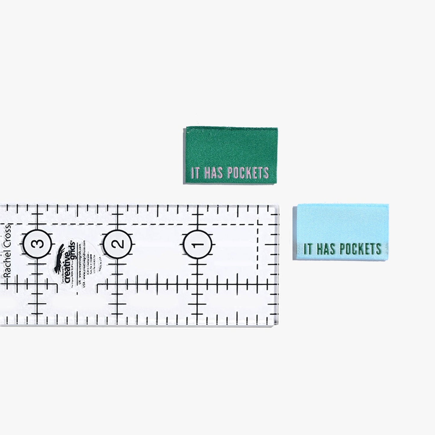 Woven Labels - "It Has Pockets"