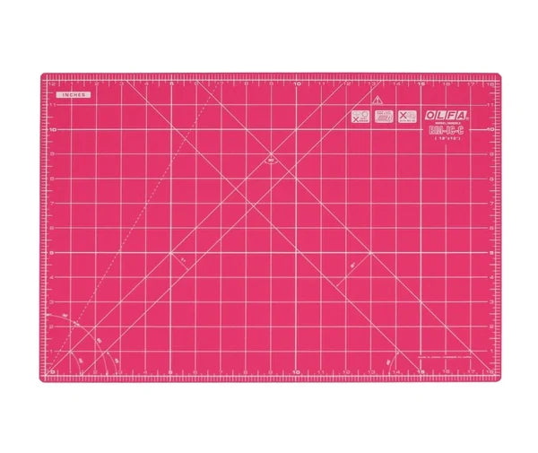 Olfa Double Sided Rotary Mat (Small Metric & Imperial)