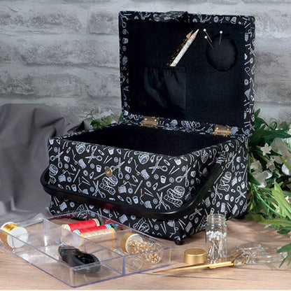 Notion Print Sewing Box