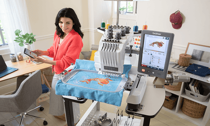 PR680W Six Needle Embroidery Machine